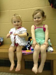 Waiting patiently for the pool.