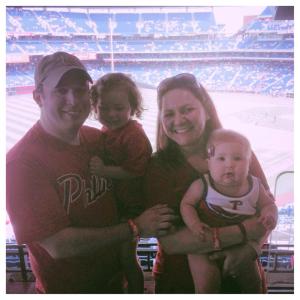 Our first game together as a family.